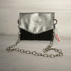 Elegante Upcycling Umhängetasche