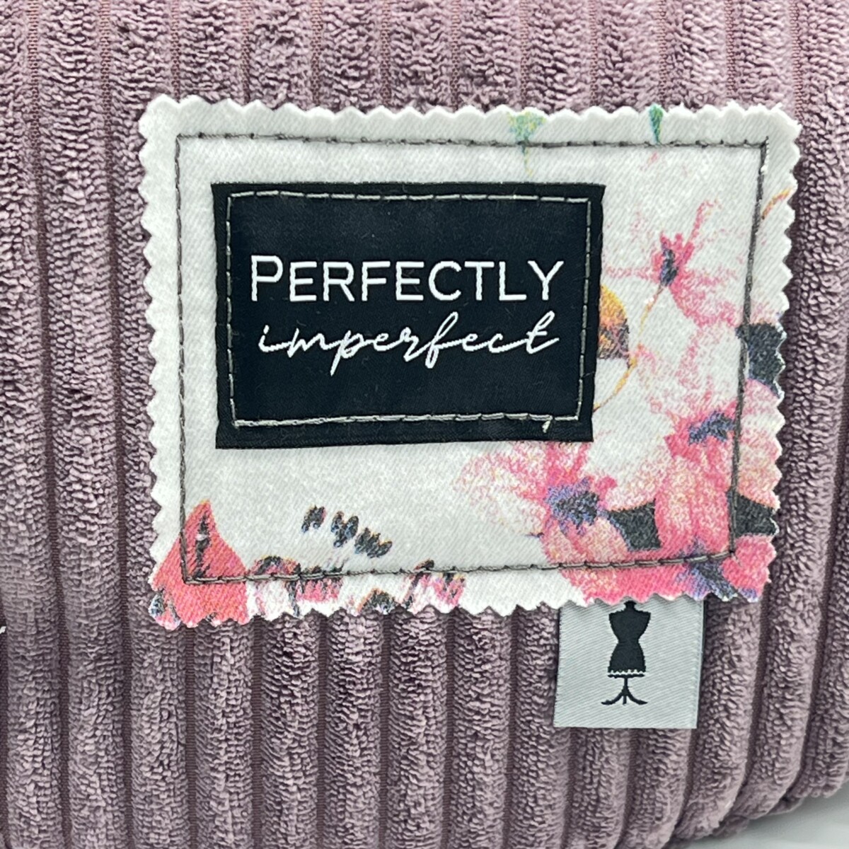 Upcycling Umhängetasche Moonbag M Altrose